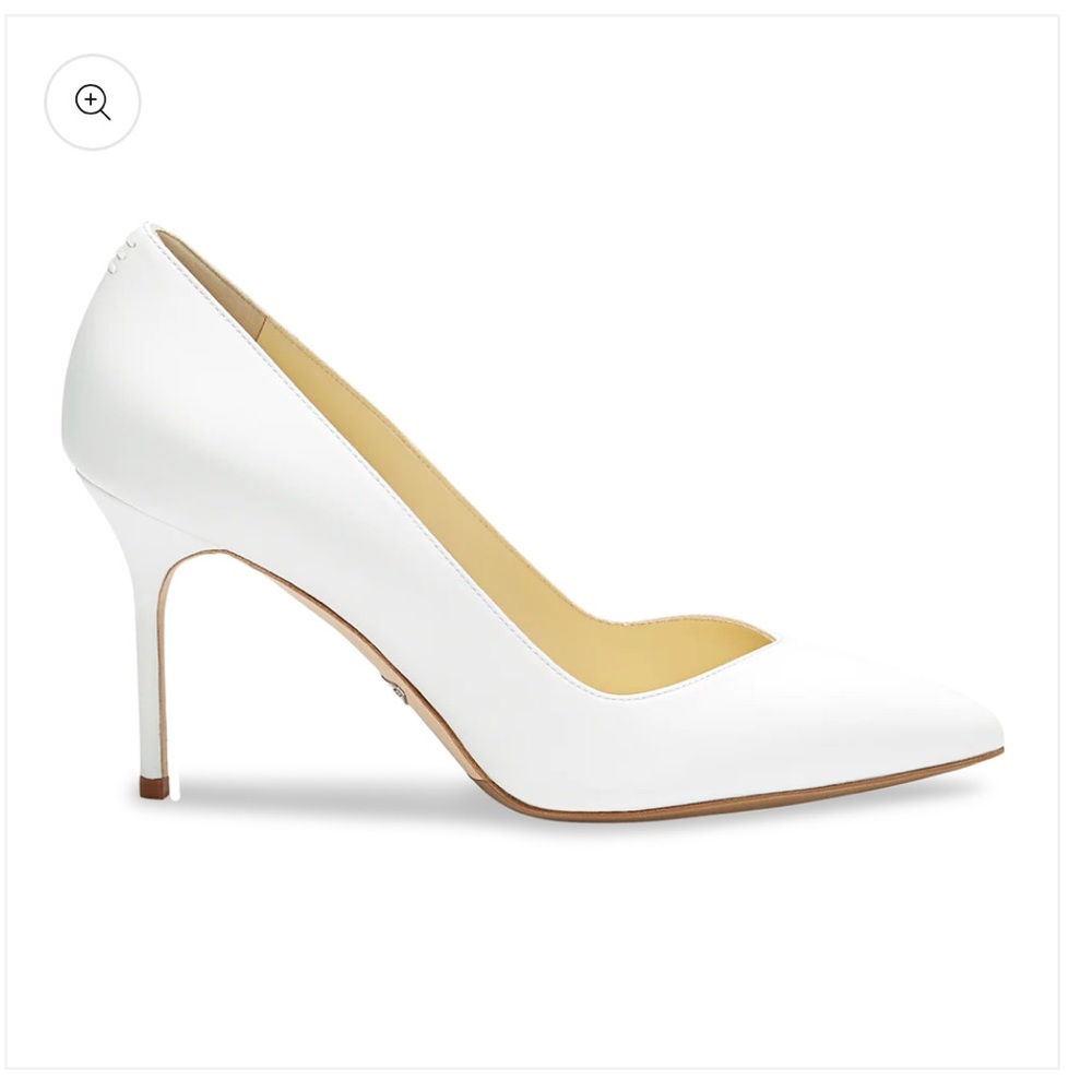 Sarah Flint White Perfect Pump 85 NWT